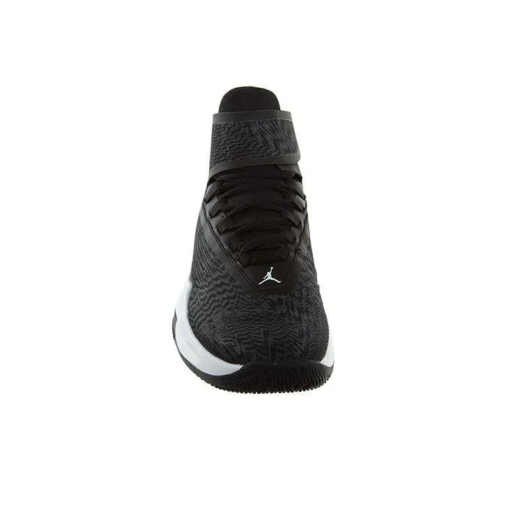 Jordan Fly Unlimited Cushioned Slip-Resistant High-Top Vintage Basketball Shoes Unisex White Black-3