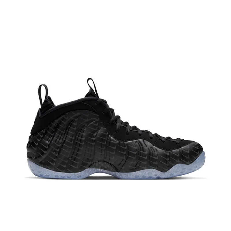 Nike Air Foamposite One All Over Swoosh Black-1
