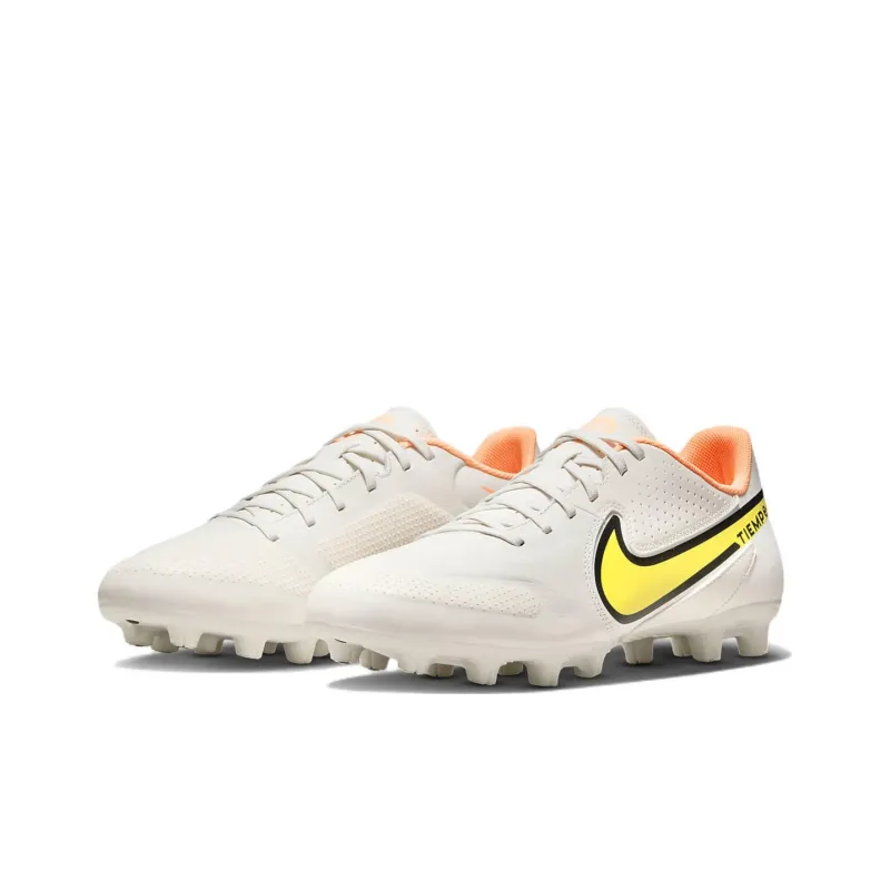 Nike Tiempo Legend 9 Academy HG 'Cream White Yellow'-2