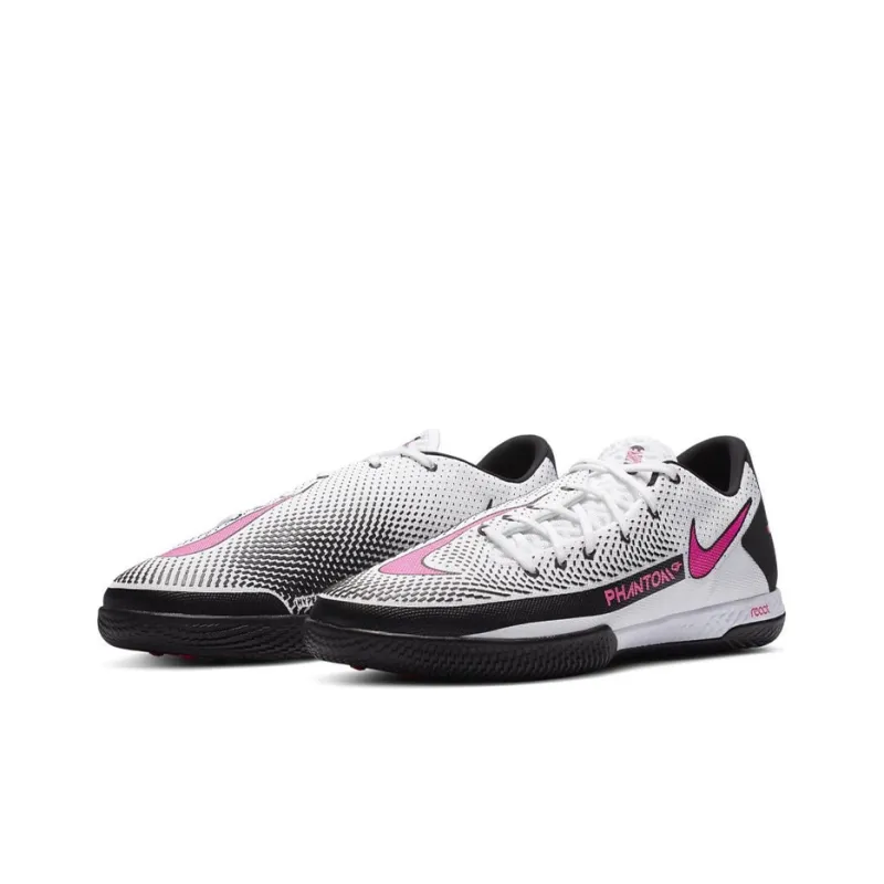 Nike Phantom Gt Pro React Ic 'Black White Pink'-2