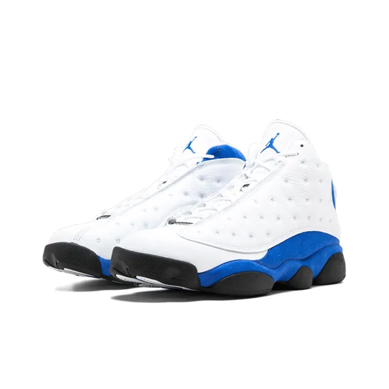 Jordan 13 Retro White Hyper Royal Black-2