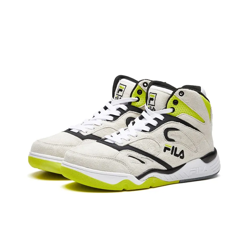 FILA KJ 7 KJ 7 Slip-Resistant Cushioning Wear-Resistant High-Top Basketball Shoes Women's Yao Huang-2