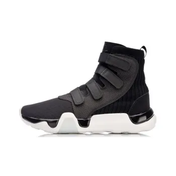 LiNing Wade Collection Wade Samurai Cushioning High Top Vintage Basketball Shoes Men's Black