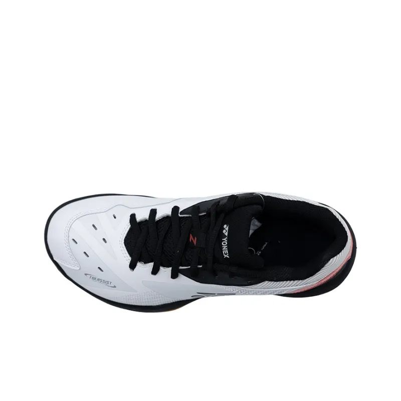 YONEX Power Cushion Low Top Badminton Shoes Men's White Red-2