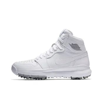 JORDAN 1 Retro Golf Cleat White Metallic