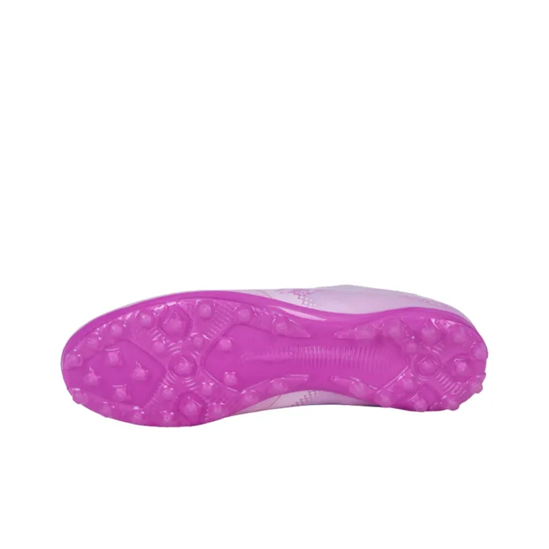 LiNing Iron 2 Cushioned Anti-Slip And Wear-Resistant Lightweight Soccer Shoes Men's Fresh Lotus Pink Fresh Lotus Pink-3