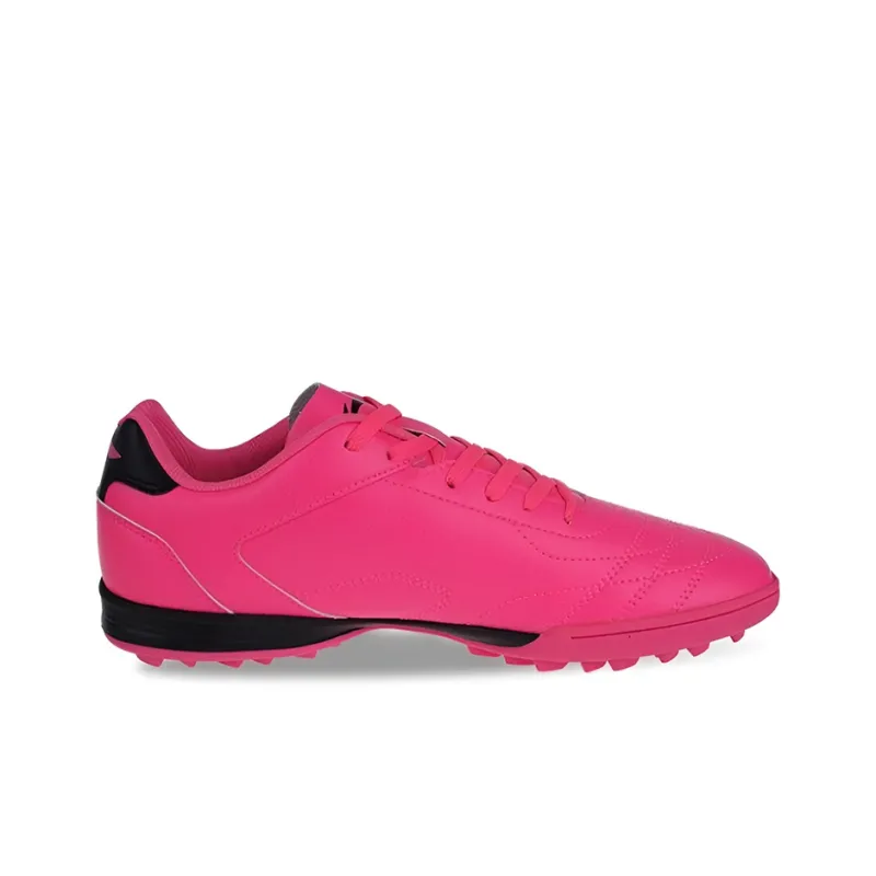 LiNing TF Rubber Broken Studs Cushioning, Slip Resistant, And Abrasion Resistant Soccer Shoes Men's Pink-1