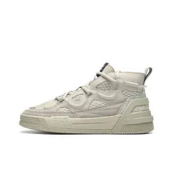 FILA High Top Retro Basketball Shoes Gray