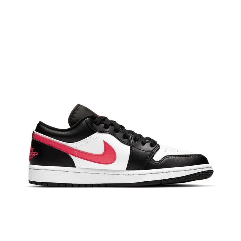 Jordan 1 Low Black Siren Red Women's-1