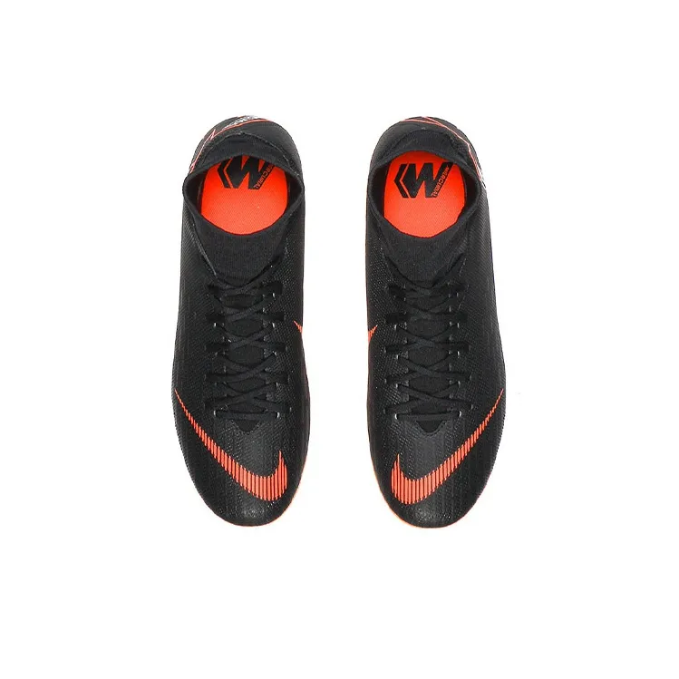 Nike Mercurial Superfly 6 Ag Artificial Grass 'Black Orange'-2