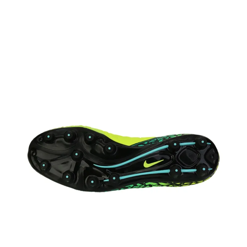 Nike Hypervenom Fatal 2 Hg Hard Ground Hard Court Soccer Cleats/Football Boot Green Black-4