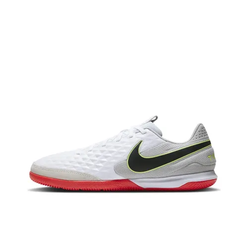 Nike Tiempo Legend 8 Soccer Shoes Men Low-Top White/Red/Black