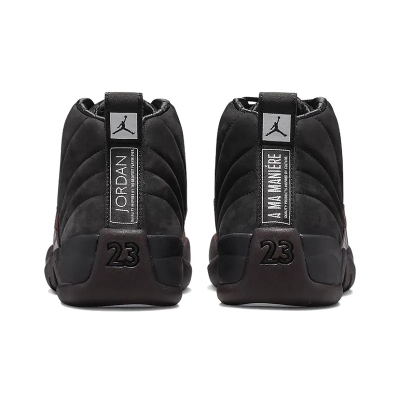 Jordan 12 Retro Sp A Ma Maniére Black Women's-3
