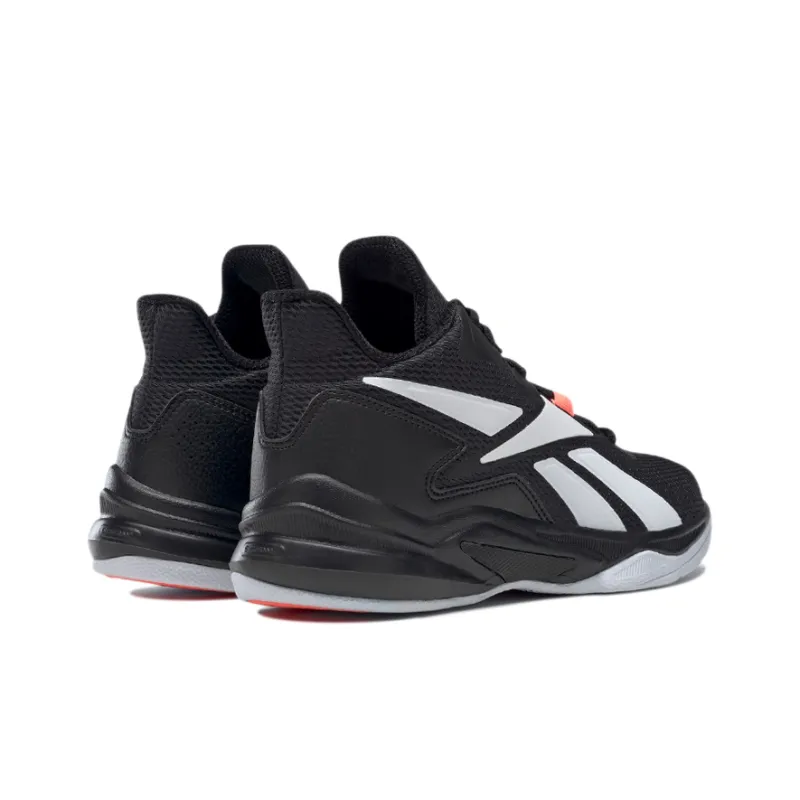 Reebok More Buckets 'Black White Orange Flare'-3