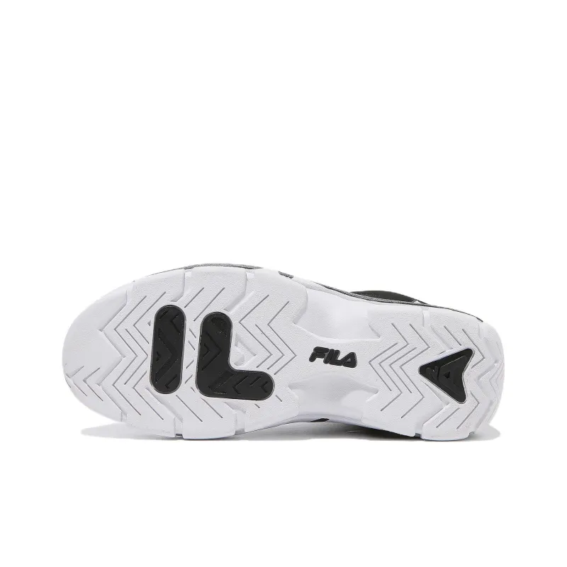 Y/project X FILA Grant Hill 2 Vintage Basketball Shoes Unisex Mid Top White/Black-4