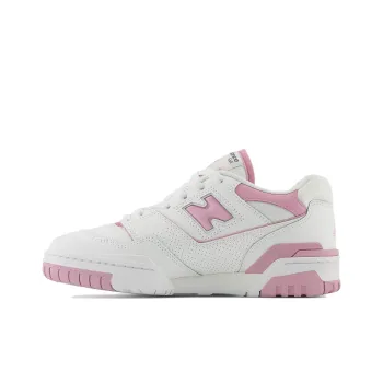 New Balance 550 White Bubblegum Pink Women's