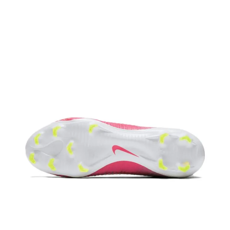 Nike Mercurial Superfly 5 Soccer Shoes Men High Top White/Grey/Powder-5