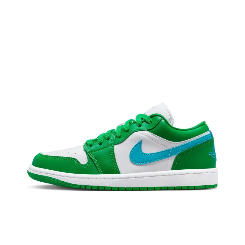 Air Jordan 1 Low 'Lucky Green Aquatone' Women's-0