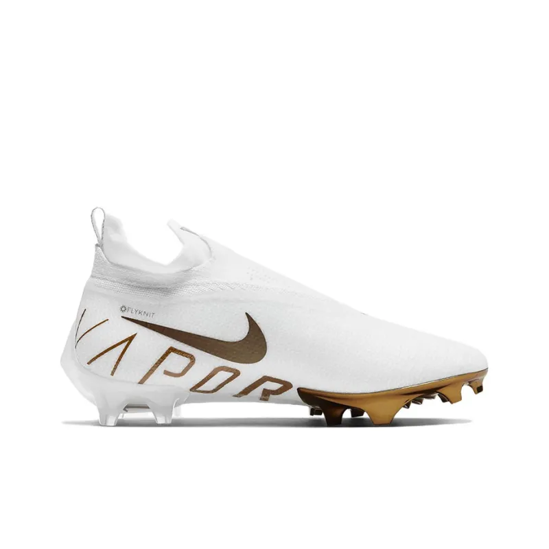 Nike Vapor Edge Elite 360 Flyknit White Metallic Gold-1