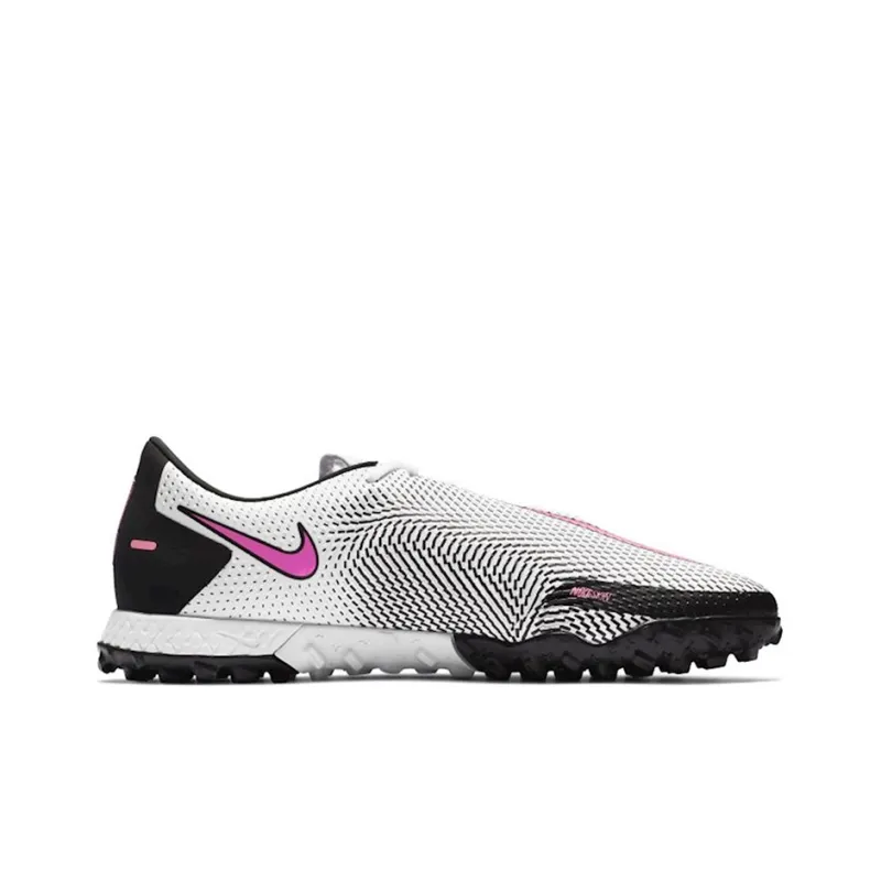 Nike React Phantom Gt Pro Tf White Black Pink Blast-1