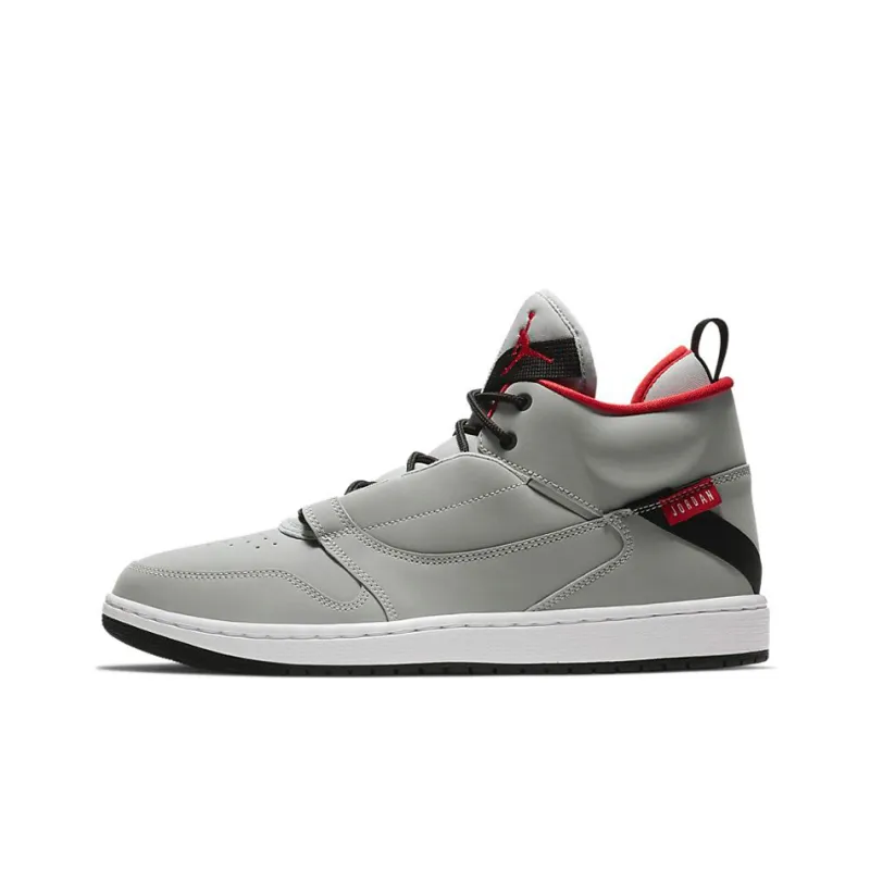 Jordan Fadeaway Wolf Grey-0