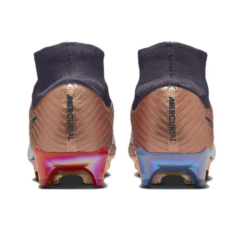 Nike Zoom Mercurial Superfly 9 Elite Km Fg Metallic Copper-4