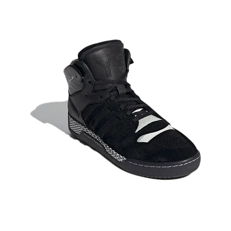 Adidas Y 3 Hayworth Black White Black-2