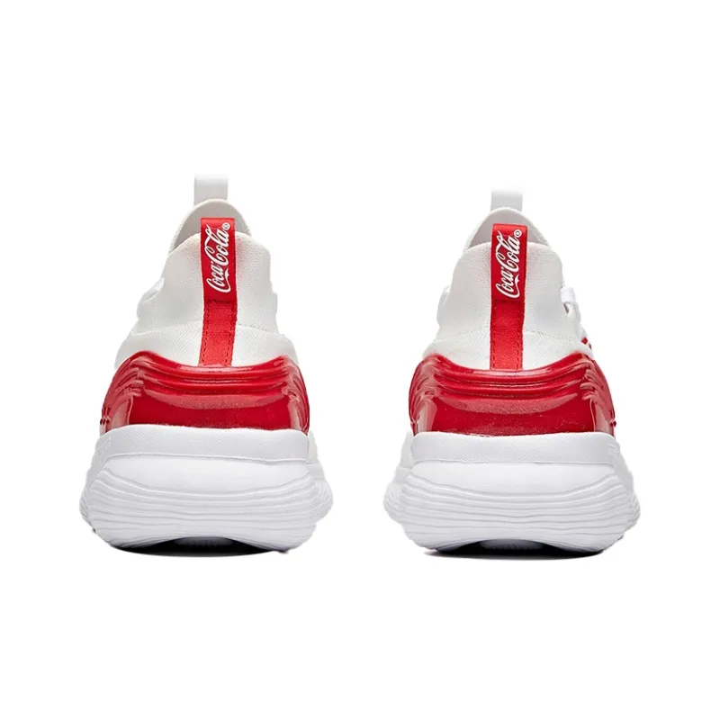 ANTA Training Shoes Women's Low Top ANTA White/University Red-3