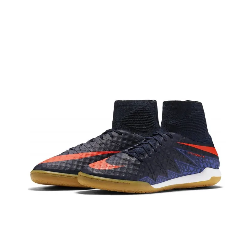 Nike HyperVenomX Proximo Ic 'Obsidian Total Crimson'-2