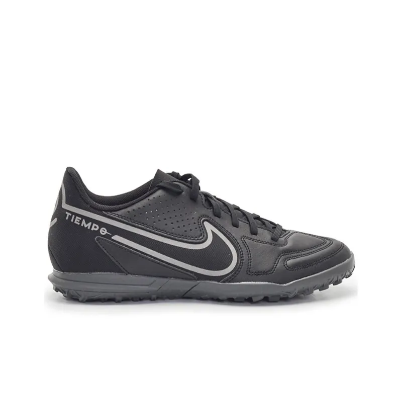 Nike Tiempo Legend 9 Club Tf Black Silver-1