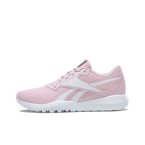 Reebok Training Shoes Women's Low-Top Peach Pink/White