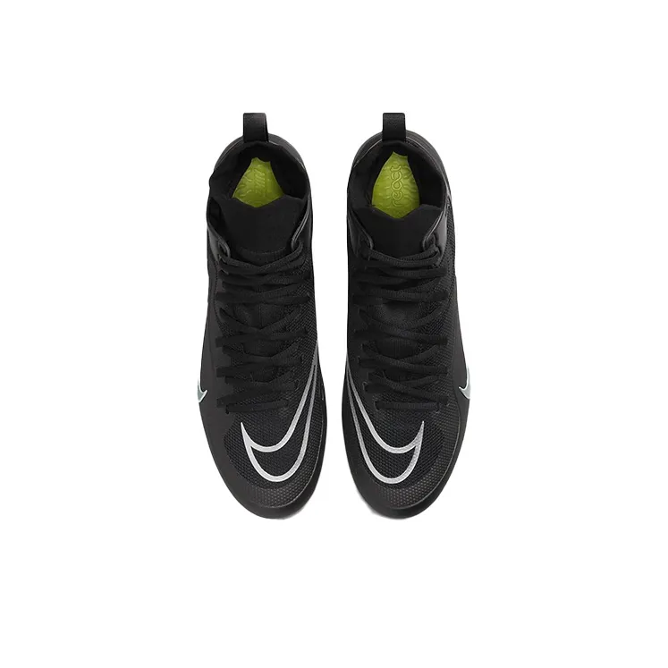 Nike Alpha Huarache 8 Elite 'Black Metallic Silver'-3