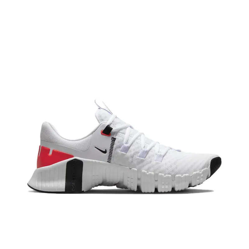 Nike Free Metcon 5 White Bright Crimson-1