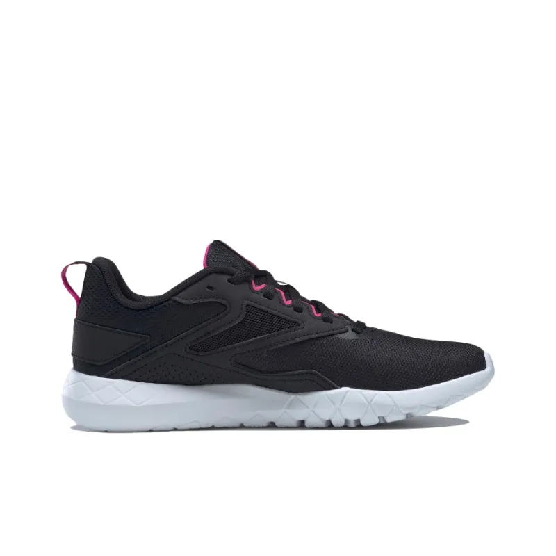 Reebok Flexagon Force 4 Cushioning Anti-Slip And Wear-Resistant Low-Top Training Shoes Women's Black Pink-1