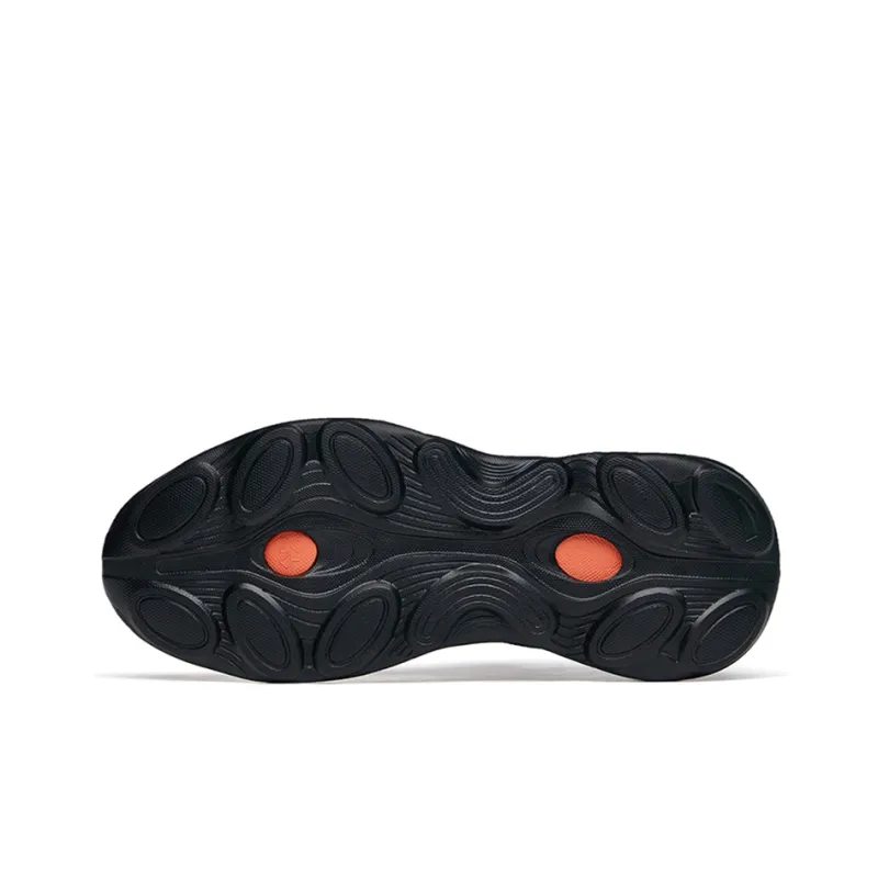 Anta Variety Training Collection Cushioning Anti Slip Wear Resistant Breathability Low Top Training Shoes Men's Black-4