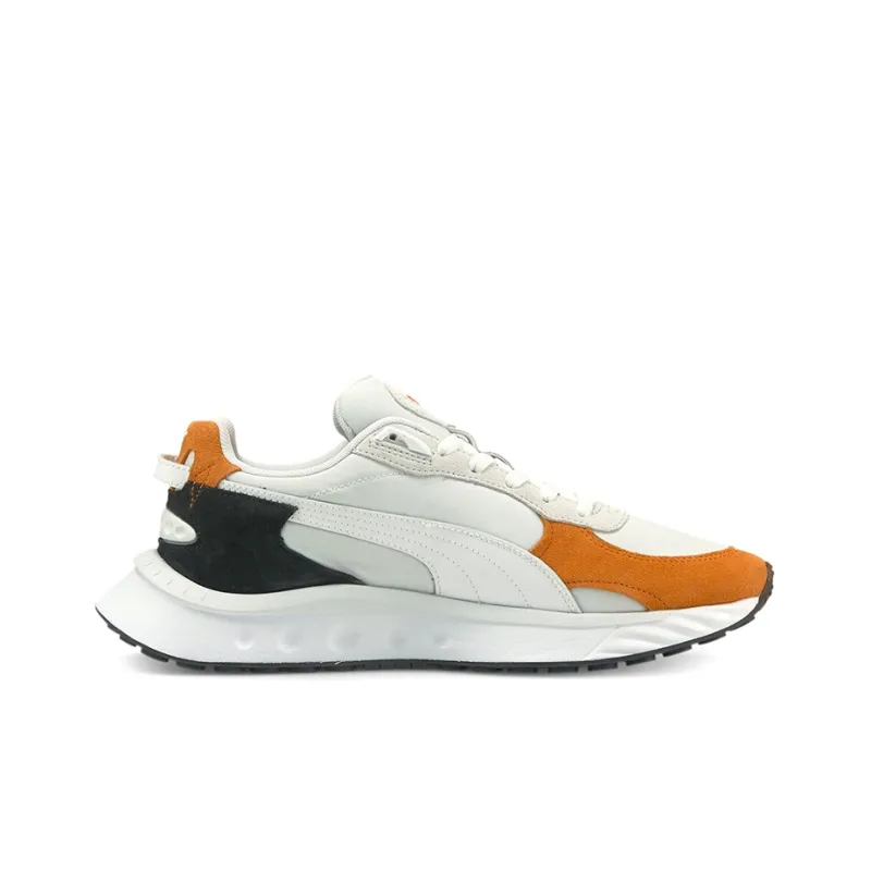 PUMA Wild Rider Rollin 'White Vibrant Orange'-1