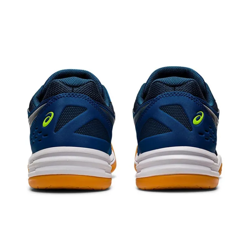 Asics Gel-Upcourt 4 4 Anti-Slip And Wear-Resistant Coverage Low-Top Training Shoes Men's Indigo Silver-4