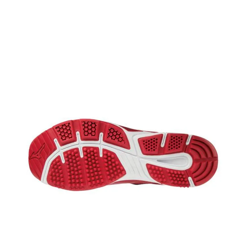 Mizuno Utility Trainer Lightweight Low Tops Shoe Red White-4