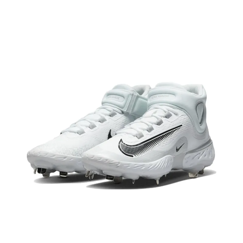 Nike Alpha Huarache Elite 4 Mid 'White Wolf Grey'-2
