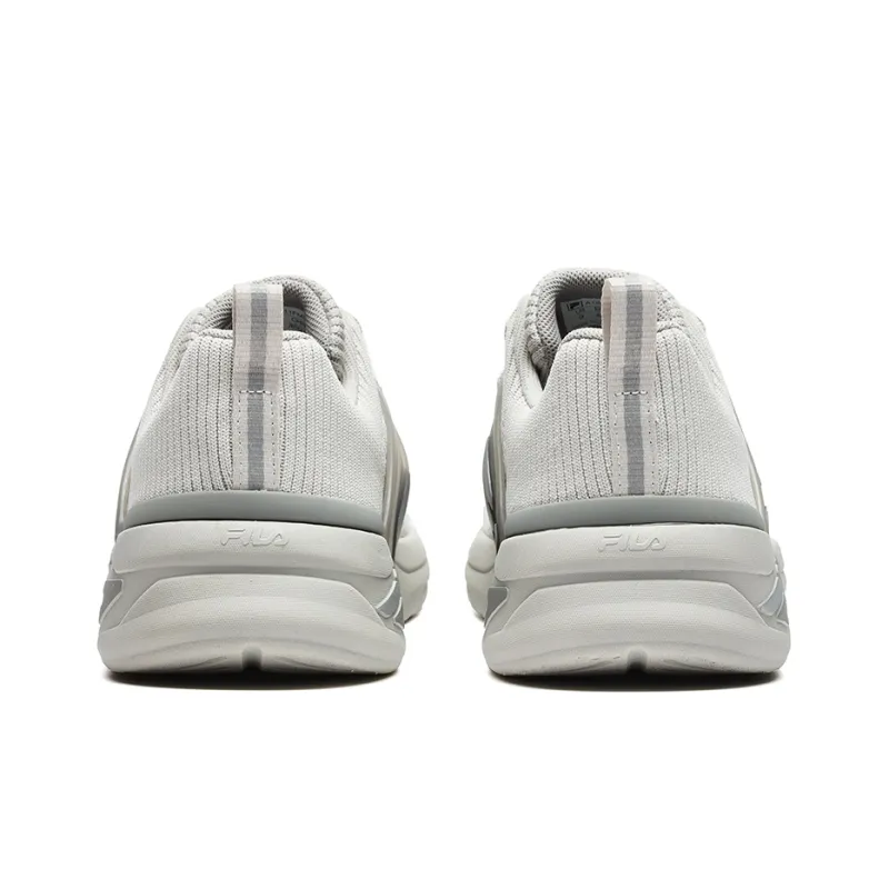 FILA Mind 5 Cushioning Anti Slip And Wear Resistant Low Top Training Shoes Men's White Gray-3