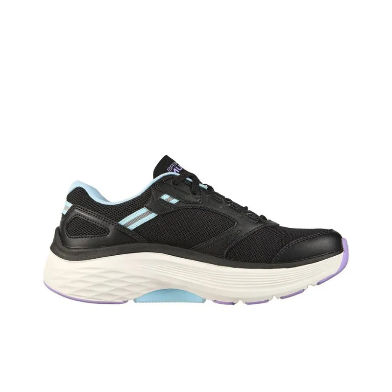 Skechers Max Cushioning Arch Fit Low Top Running Shoes Black Women's-1