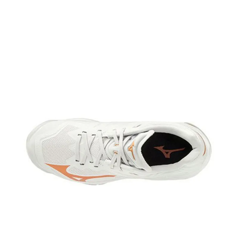 Mizuno Wave Lightning Z6 Training Shoes Unisex Low-Top White/Yellow-1