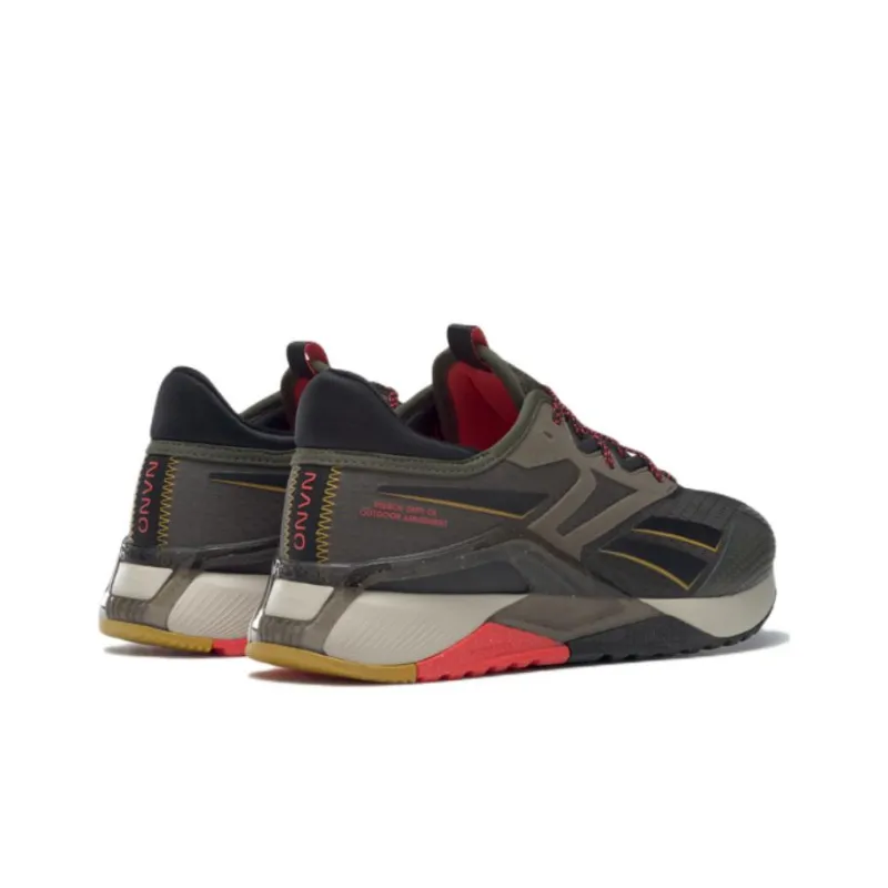 Reebok Nano X2 Tr Adventure 'Army Green Neon Cherry'-3