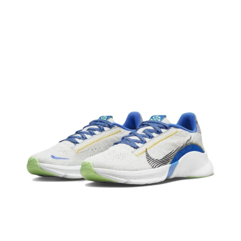 Nike SuperRep Go 3 Flyknit Next Nature 'Sail Medium Blue' Women's-2