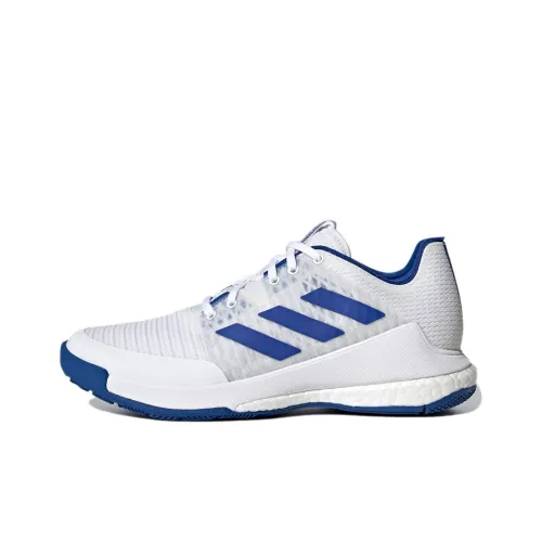 Adidas Crazyflight Training Shoes Women's Low-Top White/Blue