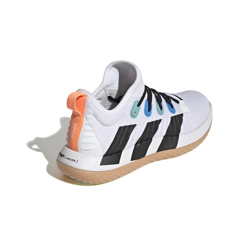 Stabil Women's Adidas Next Gen Primeblue Wide 'White Beam Orange Gum' Women's-3