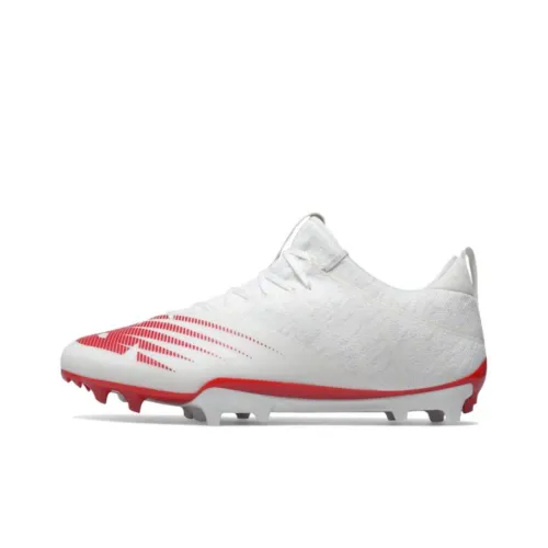 New Balance Anti-Slip And Wear-Resistant Coverage Low-Top Training Shoes Men's White Red