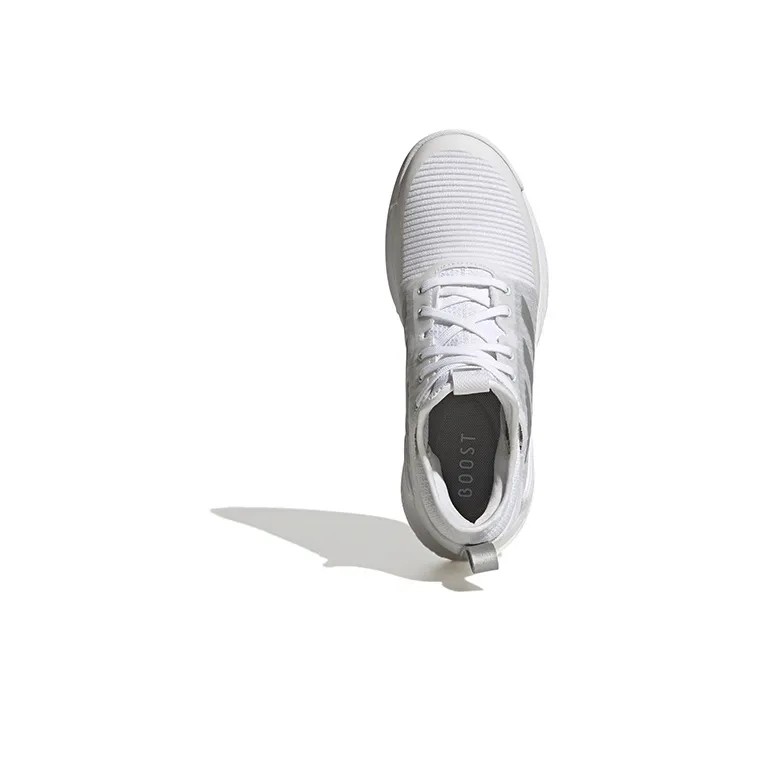 Crazyflight Women's Adidas Mid 'White Silver Metallic' 2022 Women's-3