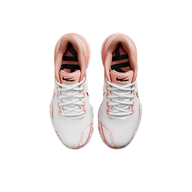 Nike Alpha Huarache Elite 3 Turf 'White Arctic Orange' Women's-3