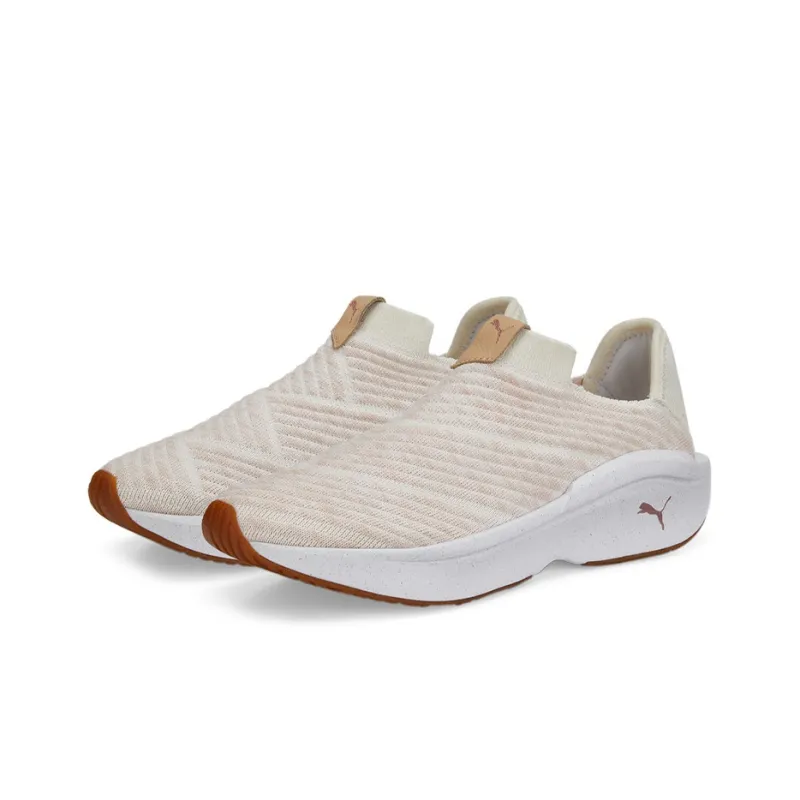 PUMA Enlighten Enlighten Slip-Resistant Low-Top Training Shoes Women's Beige-2